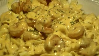 Shrimp Fettuccine Alfredo Recipe How To Make Alfredo Sauce From Scratch [upl. by Sigmund637]