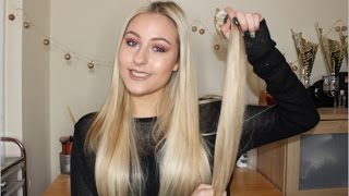 HOW TO Applying Hair Extensions to Thin Hair [upl. by Jabon]