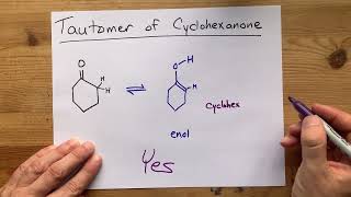 Draw the Tautomer of Cyclohexanone [upl. by Orel]