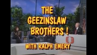 The Geezinslaw Brothers With Host Ralph Emery [upl. by Ardnoik626]