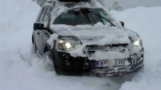 Freelander 2 in the snow [upl. by Lleinnad]