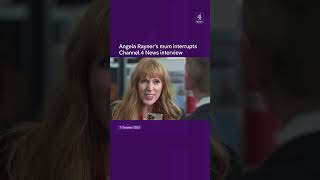 Angela Rayner’s mum interrupts Channel 4 News interview [upl. by Thatcher912]