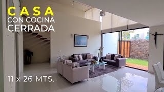 CASA con MURO 🧱 Pantalla  11 X 26 MTS  COTA PAREDES  PARTE 2 [upl. by Reisman]