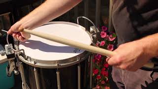 How I tune a Marching Snare [upl. by Anitsuga]