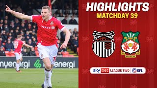 HIGHLIGHTS  Grimsby Town vs Wrexham AFC [upl. by Anik724]