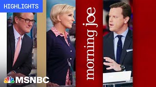 Watch Morning Joe Highlights July 21  MSNBC [upl. by Dearman]