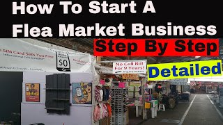 How To Start a Flea Market Business from Scratch Step by Step Part [upl. by Leirza393]