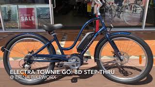 Electra Townie Go 8D StepThru  Erina Bikeworx [upl. by Esyli]