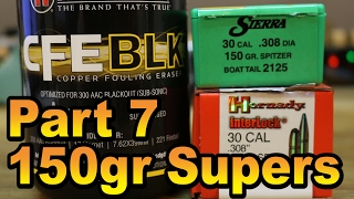 Hodgdon CFE BLK Part 7 150gr Supersonics [upl. by Nerral492]