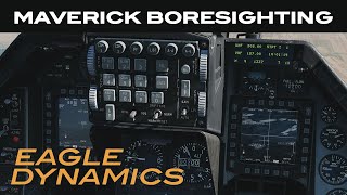 DCS F16C Viper  Maverick Boresight Procedure [upl. by Pontius788]