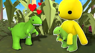 I Found a Secret DINOSAUR  Wobbly Life NEW Update [upl. by Rengaw]