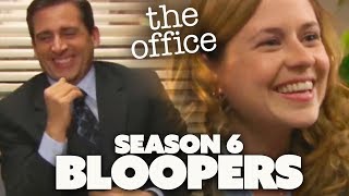 Season 6 BLOOPERS  The Office US  Comedy Bites [upl. by Keel199]