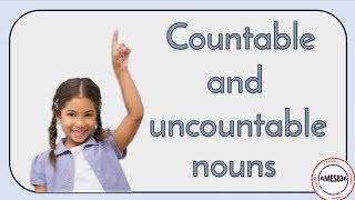 Countable and uncountable nouns  English Language [upl. by Emanuel]