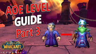 WoW Classic  How to AOE Level a Mage FAST Alliance 2232 [upl. by Calen120]