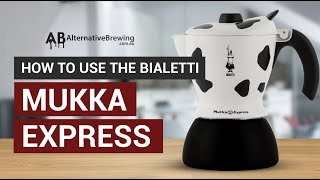 How to Use the Bialetti Mukka Express [upl. by Astera]