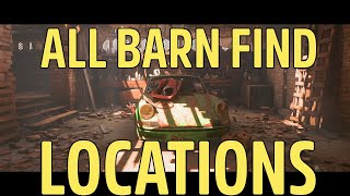 Forza Horizon 5  All Barn Find Locations amp Restorations No Commentary [upl. by Blondelle]