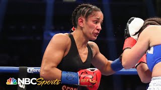 Amanda Serrano knocks out Daniela Bermudez in Ring City Boxing main event  NBC Sports [upl. by Nitnerb120]