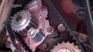 Landrover Freelander II Timing Belt amp Water Pump Replacement [upl. by Retep]