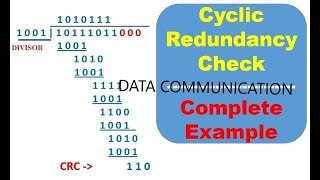 Data Communication Error detection and correction CRC Methods in bangla [upl. by Us]