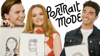 ‘The Kissing Booth 3’ Stars Talk Astrology Hidden Talents amp DDR  Portrait Mode  Harper’s BAZAAR [upl. by Ayanej]