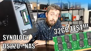 32GB Synology DS220 NAS Unofficial Memory Upgrade Part II [upl. by Kosel]