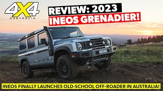 2023 INEOS Grenadier offroad review  4X4 Australia [upl. by Knut]