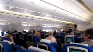 TURBULENCE on Flight BA 244  Buenos AiresEzeiza to LondonHeathrow 17062012 [upl. by Nylemaj]