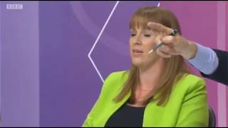 Angela Rayner Put Right on BBC Question Time 211016 [upl. by Aeduj593]