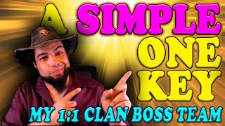 Simple One Key Clan Boss Team  Raid Shadow Legends [upl. by Bakeman159]