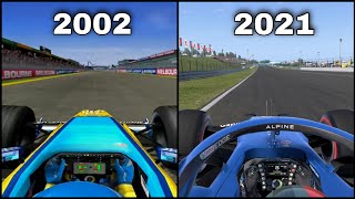 Evolution of Alpine in F1 Games [upl. by Ammon]