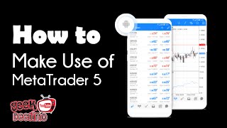 MetaTrader 5 Tutorial For Beginners  MT5 Android Interface [upl. by Ainex33]