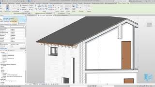 Revit Grundlagen  Pfettenkonstruktion [upl. by Oretna]