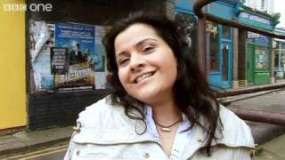 On set with Nina Wadia  EastEnders  BBC [upl. by Oivlis]