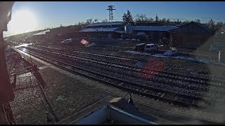 Flagstaff Arizona USA  Virtual Railfan LIVE [upl. by Clementi]