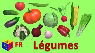 Apprendre les légumes en français Dessins animés éducatifs pour bébés Vegetables in French [upl. by Cinelli]