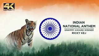 National Anthem of India by Grammy Award Winner Ricky Kej [upl. by Malka298]