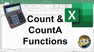 Using Count and CountA in Excel  Excel Tutorial [upl. by Tommi255]