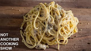 how to make REAL CACIO E PEPE like they do in ROME [upl. by Oderfodog126]