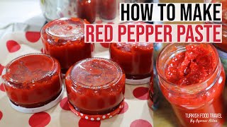 How To Make Red Pepper Paste [upl. by Annalise]