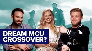 Daredevil Cast Reveals Their Dream MCU Crossover [upl. by Aiela]