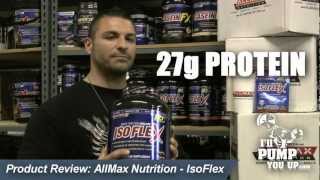 AllMax Nutrition IsoFlex Video Review [upl. by Thill928]