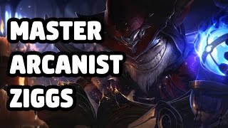 MASTER ARCANIST ZIGGS SKIN SPOTLIGHT  LEAGUE OF LEGENDS [upl. by Atiuqcir567]