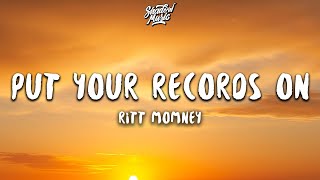 Ritt Momney  Put Your Records On Lyrics [upl. by Vadnee]