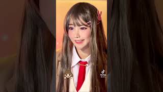 Mai Sakurajima Cosplay  by Dalha Seishun Buta Yarou Wa Bunny Girl Senpai No Yume Wo Minai [upl. by Richma]