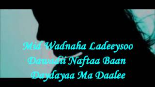 Daydayaa Ma Dalee Lyrics Magool [upl. by Lletniuq]