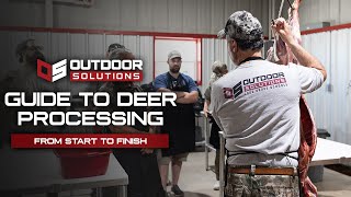 Deer Cutting Tutorial Deer Processing Start To Finish [upl. by Libove]