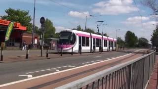 Wolverhampton to Birmingham by Metro Tram [upl. by Peace]