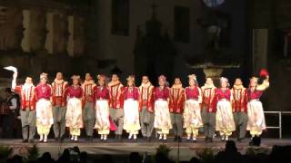 Turkish Kurdish traditional folk dance Gaziantep Yarim kaba [upl. by Schaffer]