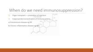 Immunosuppressant Drugs  Corticosteroids [upl. by Eelyac]