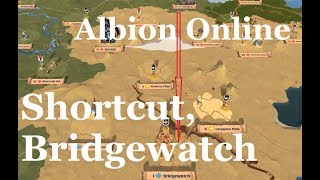 Albion Online  Caerleon to Bridgewatch fast almost safely [upl. by Eidas796]